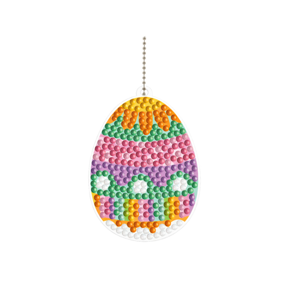 Hoppy Times Kids Easter Sparkle Keyring - DECORATIVE EGG